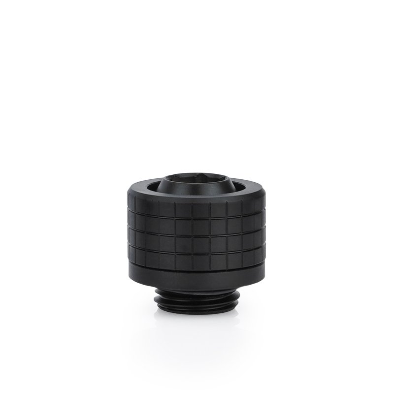 Thermal Grizzly DeltaMate Kompressions-Fitting, Messing, G1/4”-Gewinde - schwarz, ST13, 6er-Pack