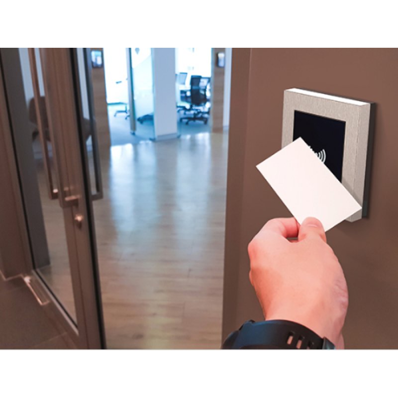 2N 9160342-S lecteur de contrôle d'accès Lecteur de commande d'accès de base Noir, Argent