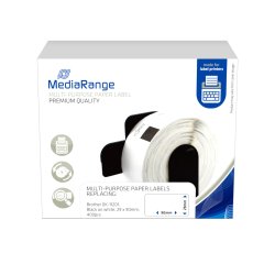 MediaRange Papieretiketten Brother DK-11201 29x90mm 400St ws