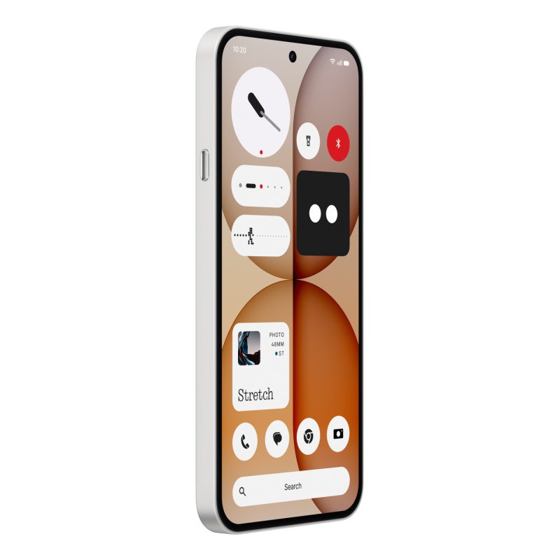 Nothing 4a 17,2 cm (6.78") Double SIM Android 16.0 5G 8 Go 128 Go 5080 mAh Blanc