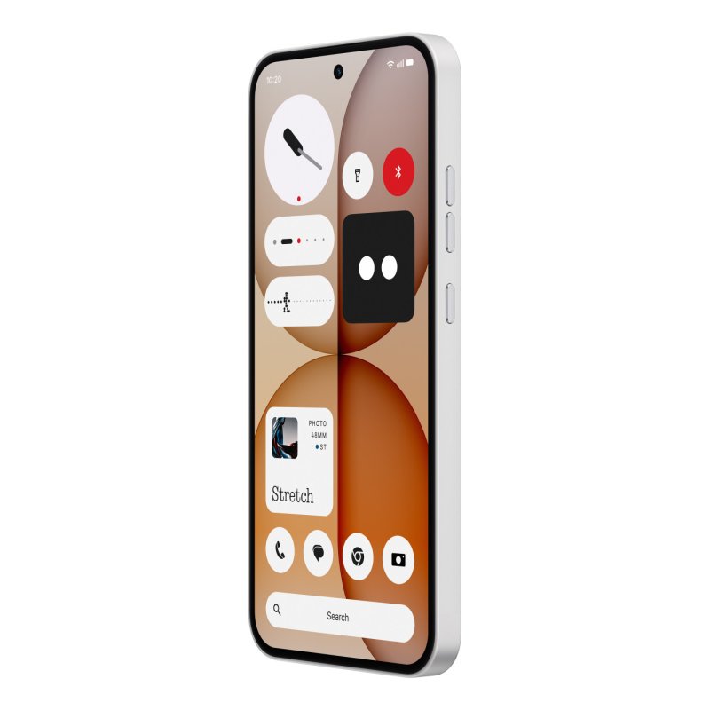 Nothing 4a 17,2 cm (6.78") Double SIM Android 16.0 5G 8 Go 128 Go 5080 mAh Blanc
