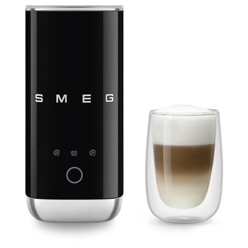 Smeg MFF02BLEU Mousseur et réchauffeur de lait Mousseur/Chauffe-lait automatique Noir