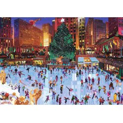 Puzzle Weihnachtszauber am Rockefeller Center (1000 Teile)