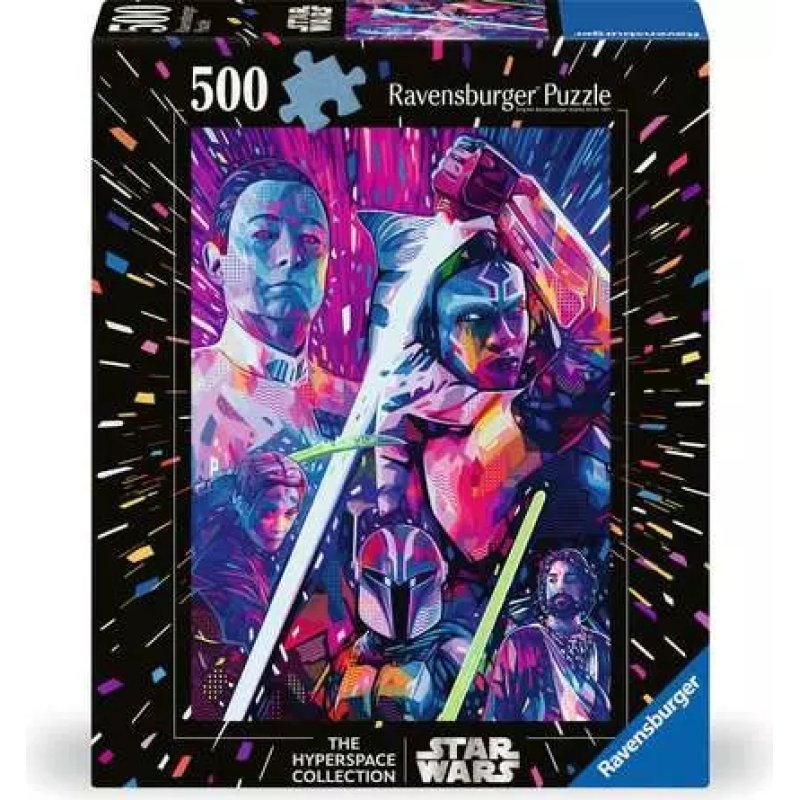 Puzzle Star Wars the Hyperspace Collection: Ahsoka (500 Teile, Large Pieces)