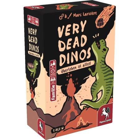 Pegasus Very Dead Dinos – T-Rex 25 min Card Game Family