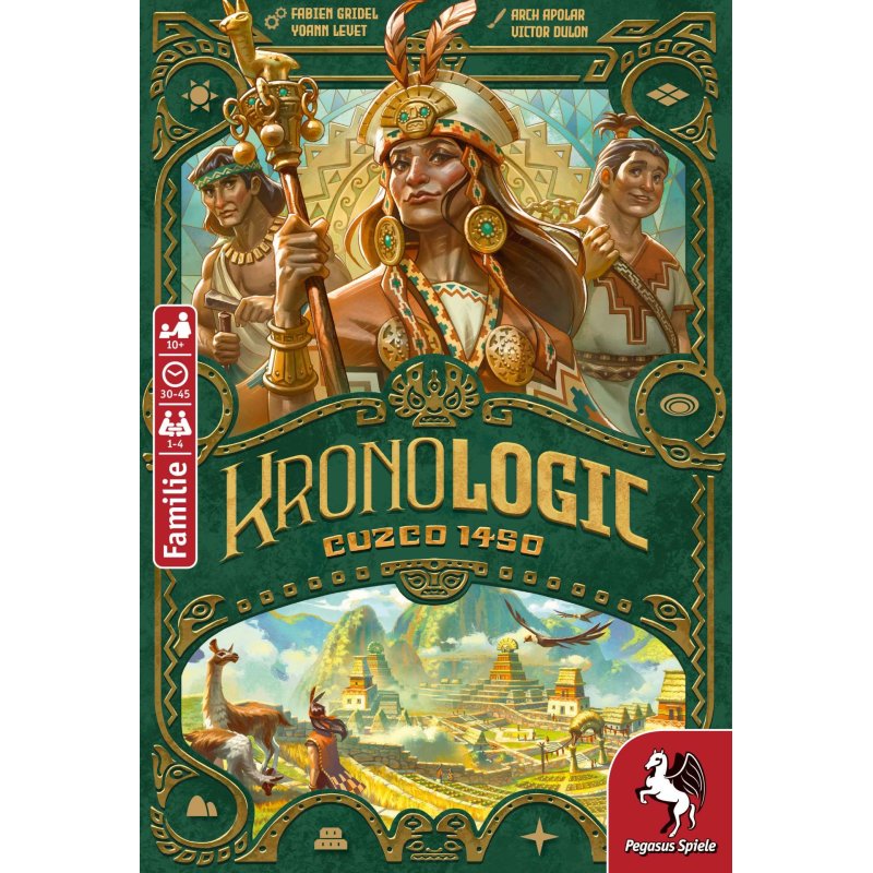 Pegasus Kronologic – Cuzco 1450 45 min Board game Family