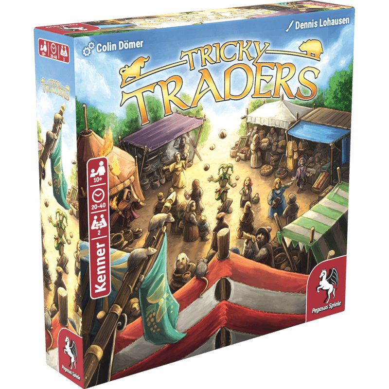 Pegasus Tricky Traders 40 min Jeu de société