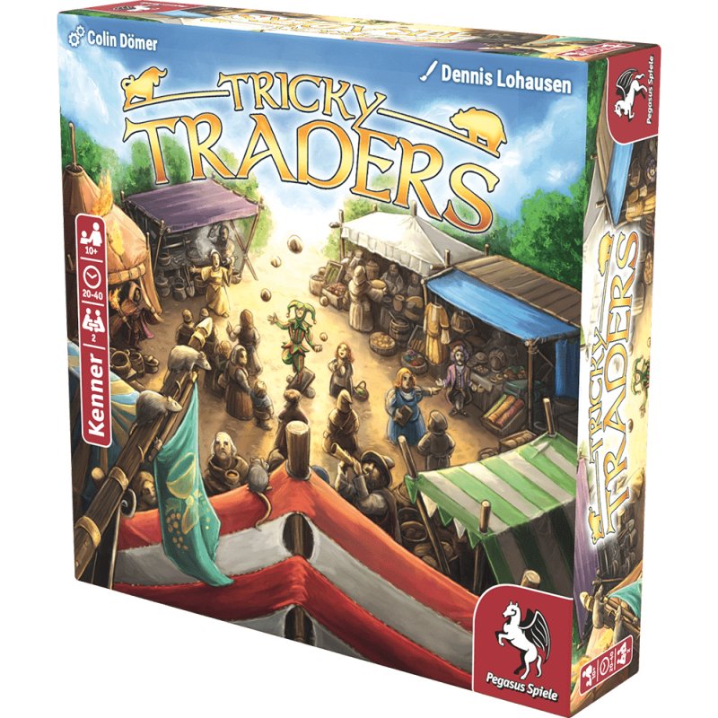 Pegasus Tricky Traders 40 min Board game