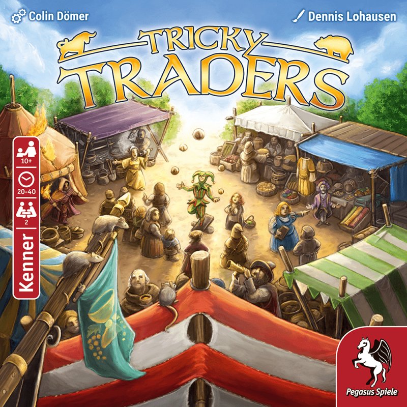 Pegasus Tricky Traders 40 min Board game