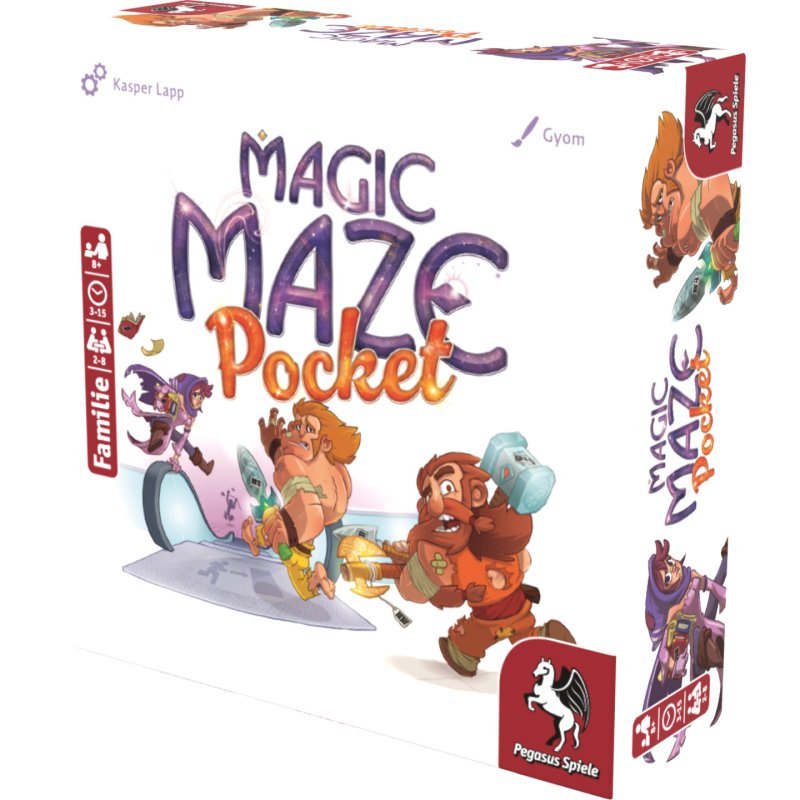 Pegasus Magic Maze Pocket 15 min Board game Family