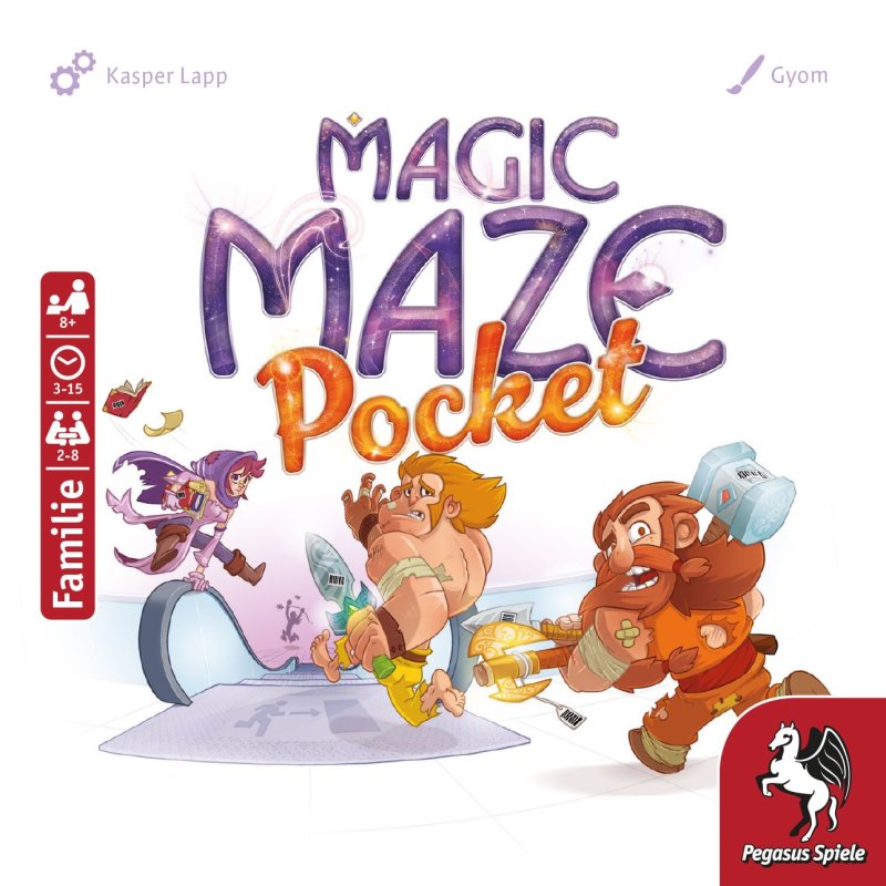 Pegasus Magic Maze Pocket 15 min Board game Family