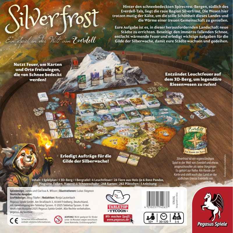 Pegasus Silverfrost 120 min Jeu de société