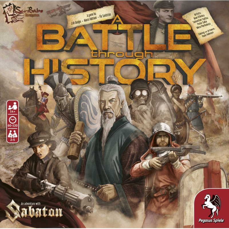 Pegasus A Battle through History Jeu de société Stratégie