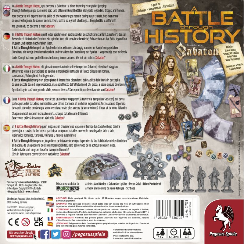 Pegasus A Battle through History Jeu de société Stratégie