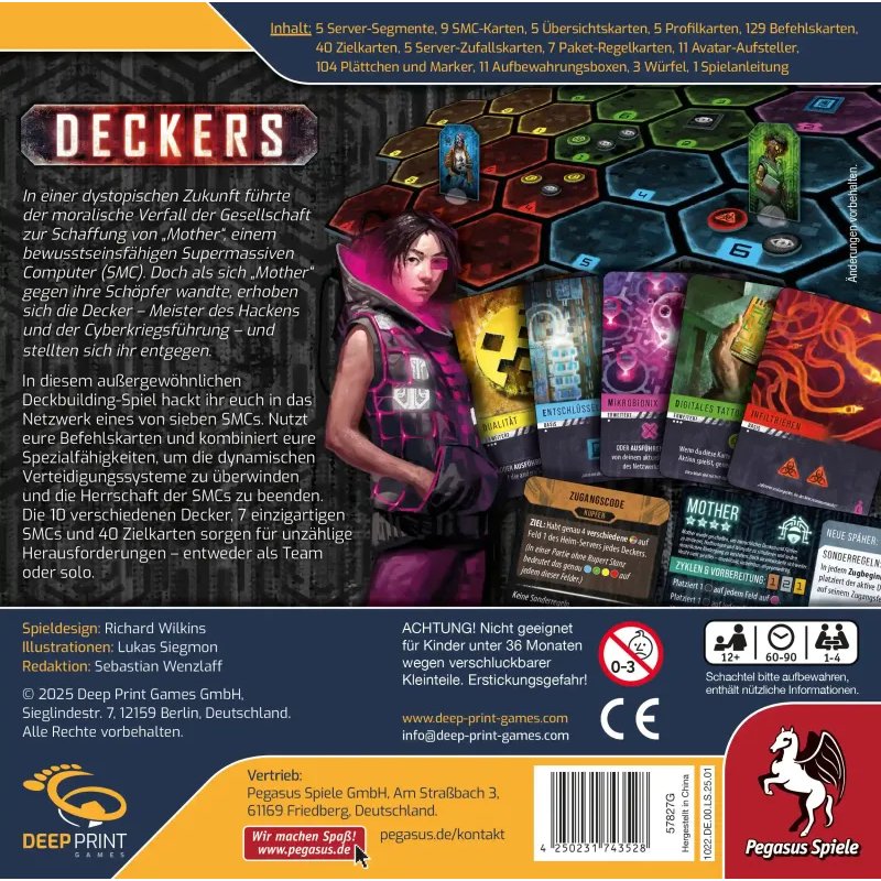 Pegasus Deckers 90 min Board game