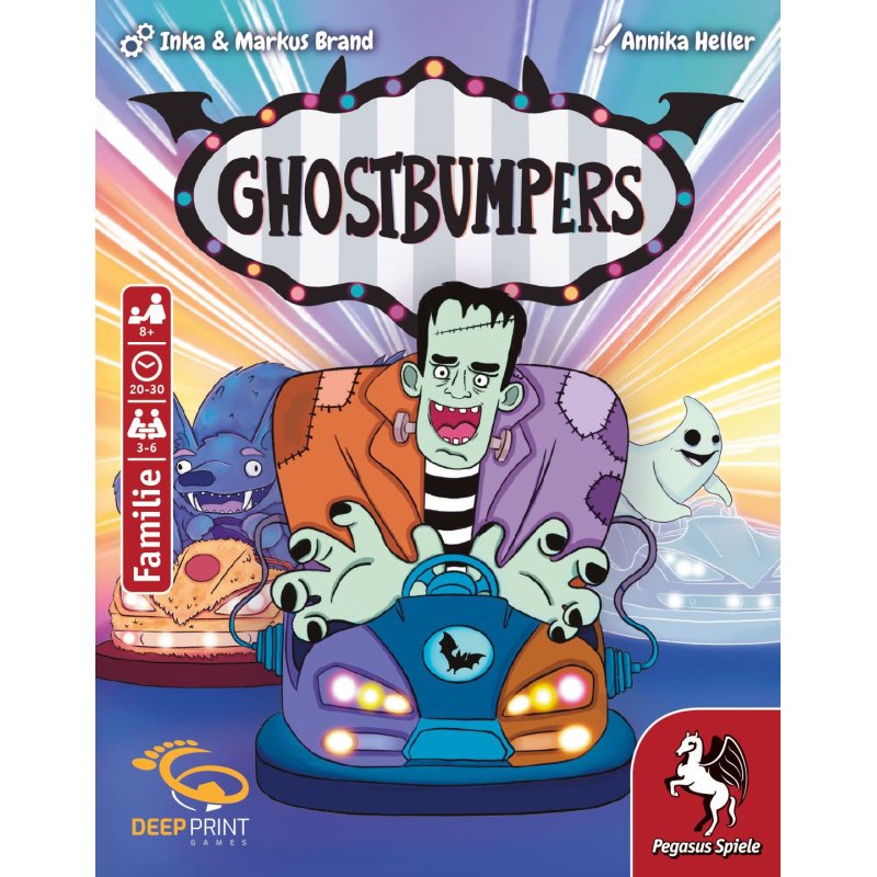 Pegasus Ghostbumpers 30 min Card Game Family