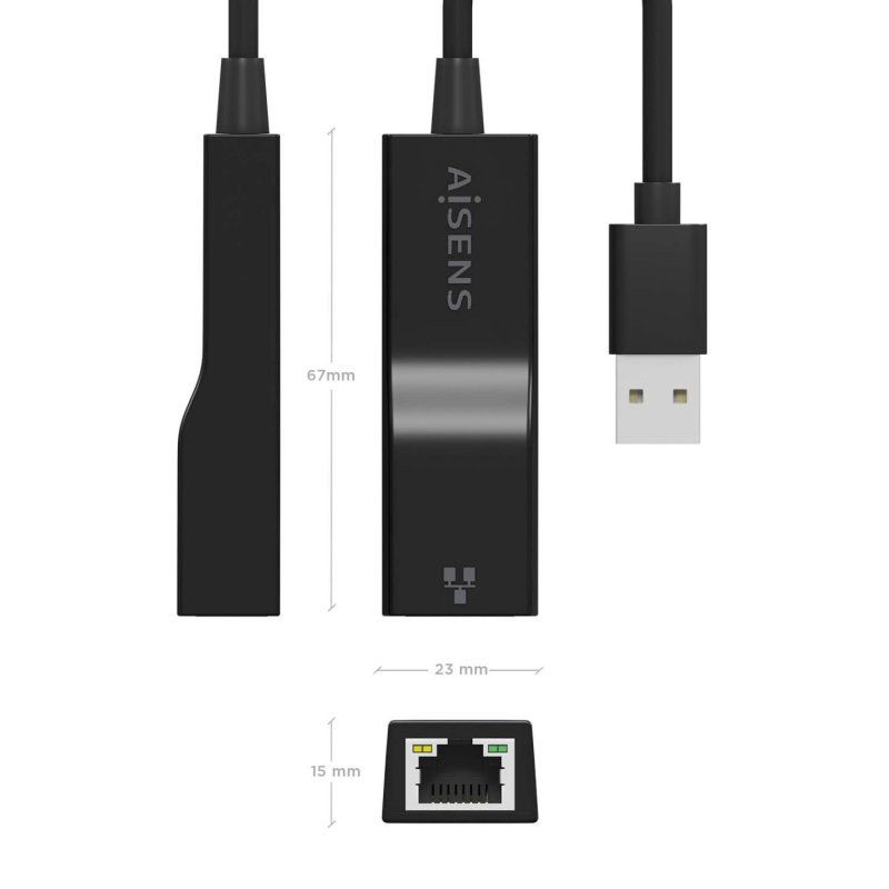 AISENS A106-0766 carte réseau Ethernet 1000 Mbit/s