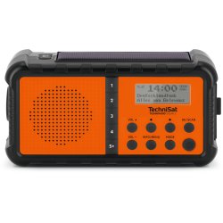 TechniSat TECHNIRADIO SOLAR 2 Portable Analog & digital Black, Orange