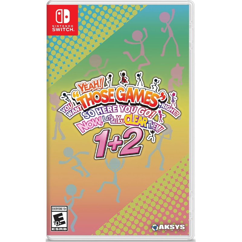 YEAH! YOU WANT THOSE GAMES, RIGHT? SO HERE YOU GO! NOW, LET’S SEE YOU CLEAR THEM! 1 2 (Import)