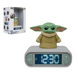 Lexibook - DISNEY STAR WARS Grogu Digital Alarm Clock with 3D (RL800SW)