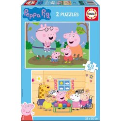 Educa - 2X48 pcs, Peppa Pig (80-20327)