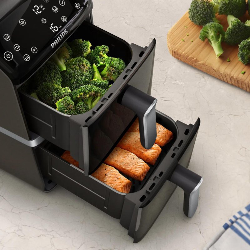 Philips 4000 series Airfryer à deux paniers superposés série 4000