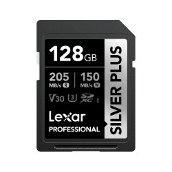 Lexar Professional SILVER PLUS 128 Go SDXC UHS-I Classe 3