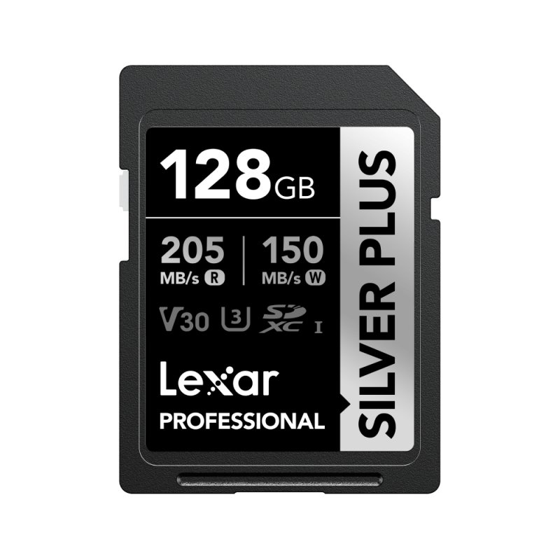 Lexar Professional SILVER PLUS 128 Go SDXC UHS-I Classe 3