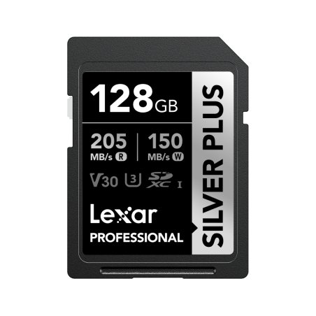 Lexar Professional SILVER PLUS SDXC 128GB memory card