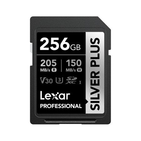 Lexar Professional SILVER PLUS 256 GB SDXC UHS-I Class 3