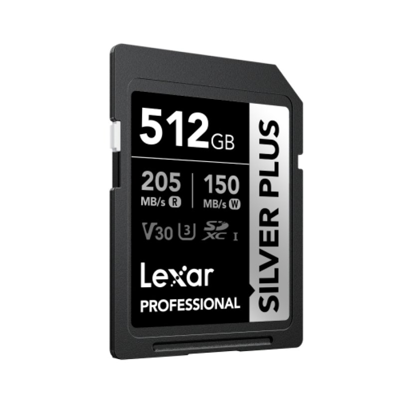 Lexar Professional SILVER PLUS SDXC 512GB memory card