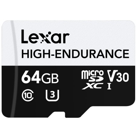Lexar High-Endurance microSDHC/microSDXC 64GB memory card