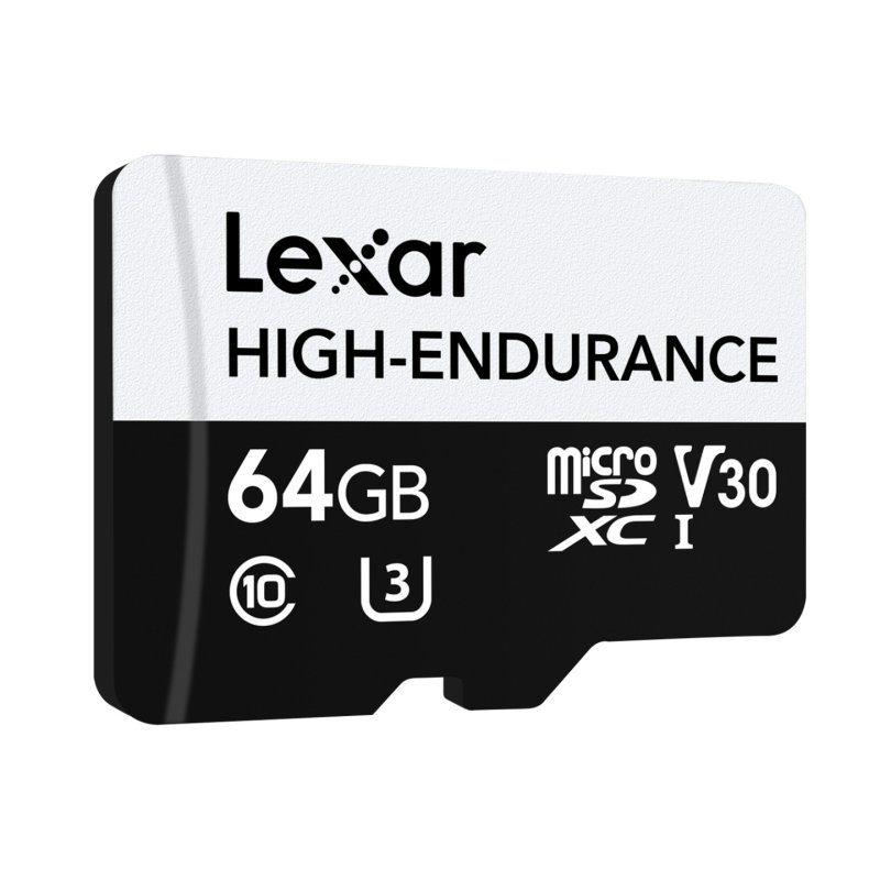 Lexar High-Endurance 64 Go MicroSDXC UHS-I Classe 10