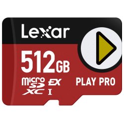 Lexar PLAY Pro microSD Express 7.1 512GB memory card