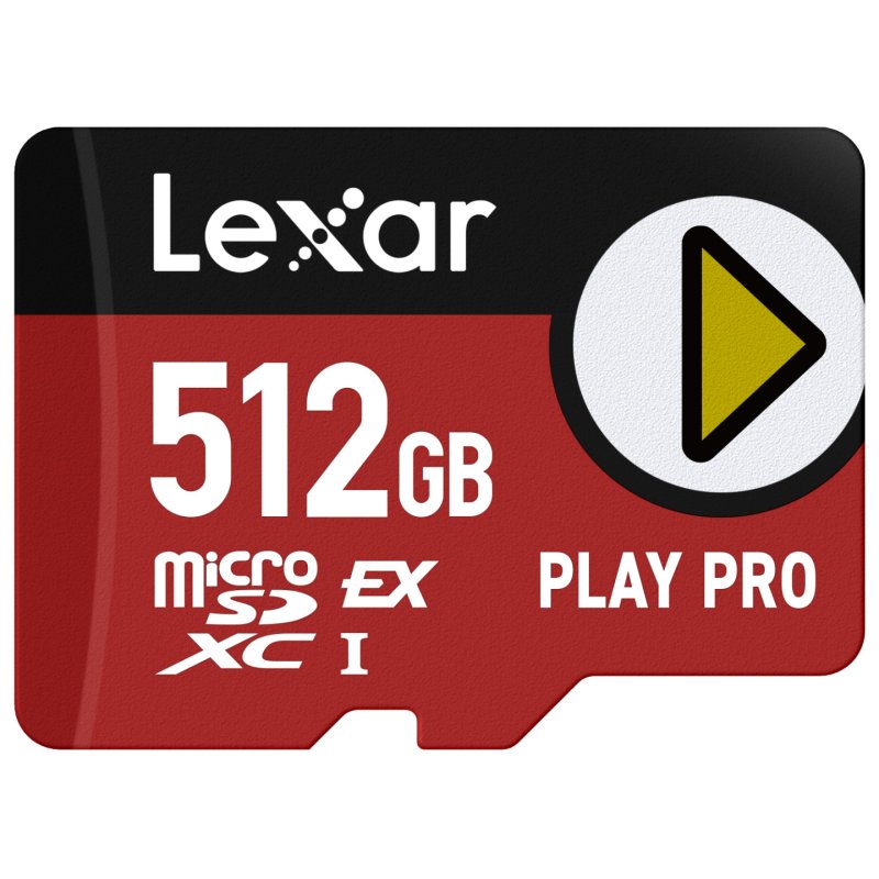 Lexar PLAY Pro microSD Express 7.1 512GB memory card