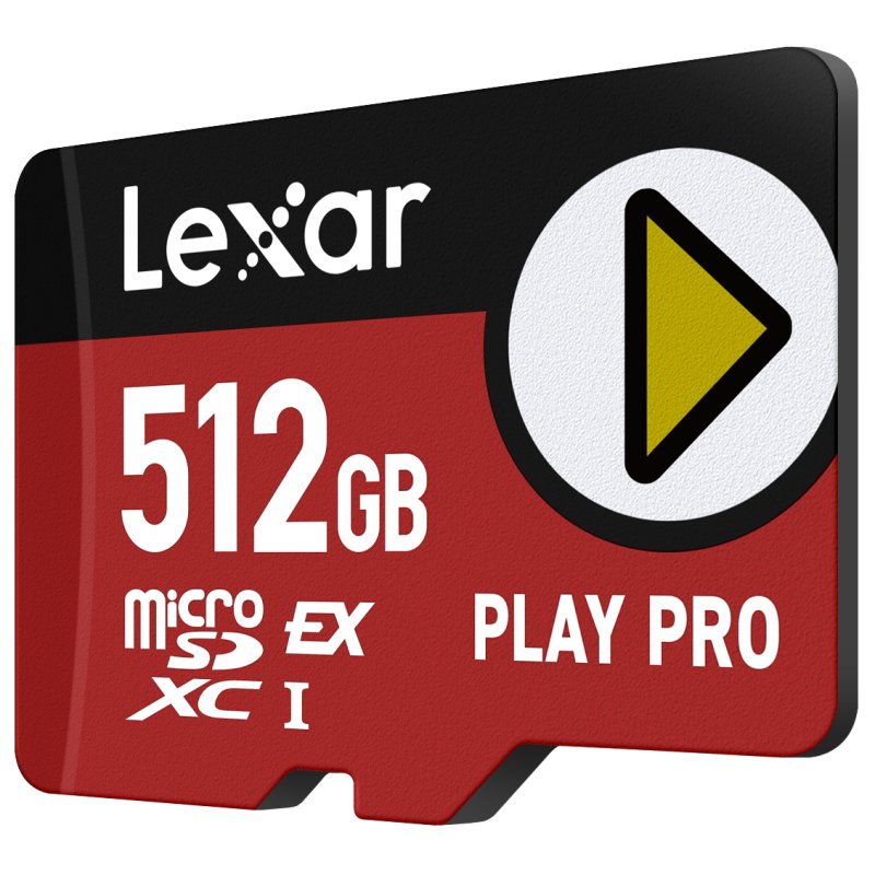 Lexar PLAY PRO microSDXC 512 Go UHS-I Classe 3