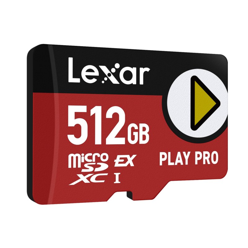 Lexar PLAY Pro microSD Express 7.1 512GB memory card