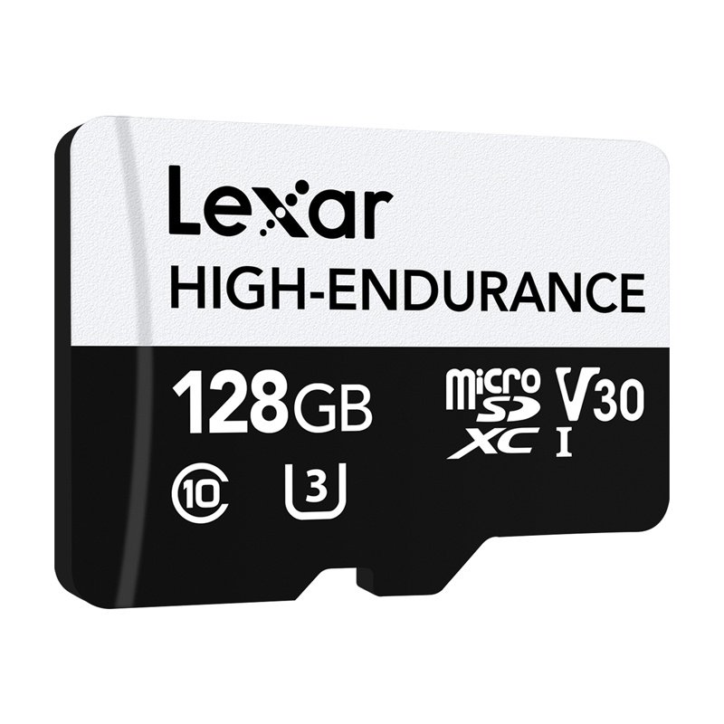 Lexar | Flash Memory Card | High-Endurance | 128 GB | microSDHC | Flash memory class UHS-I