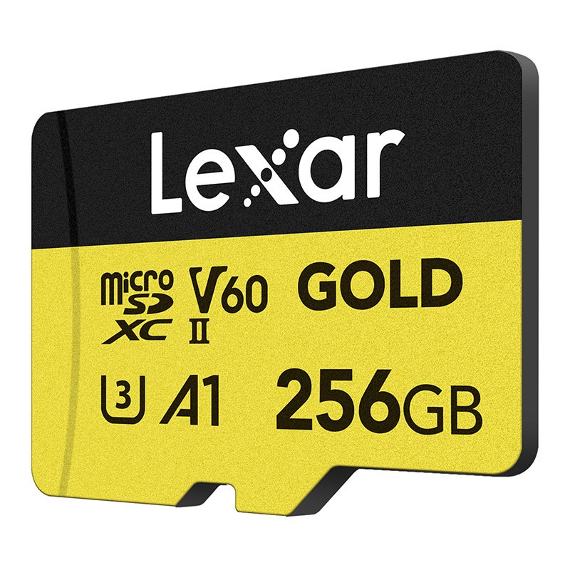 Lexar Professional GOLD 256 GB MicroSDXC UHS-II