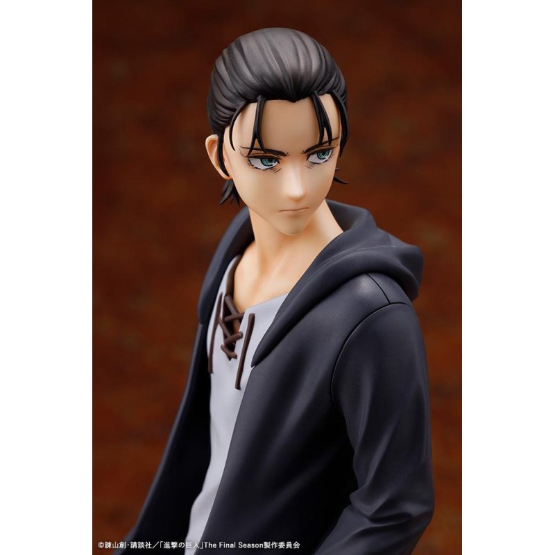 L'ATTAQUE DES TITANS - Eren Yeager - Statuette Oshi Works 23cm