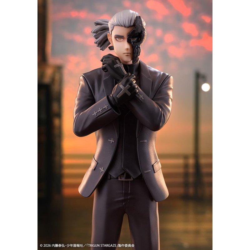 TRIGUN STARGAZE - Livio the Double Fang - Statuette Oshi Works 22cm