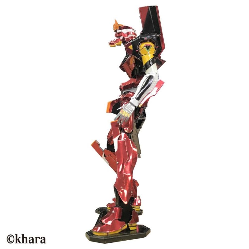 EVANGELION - Unit 02 - Metallic Nano Puzzle 16.5cm