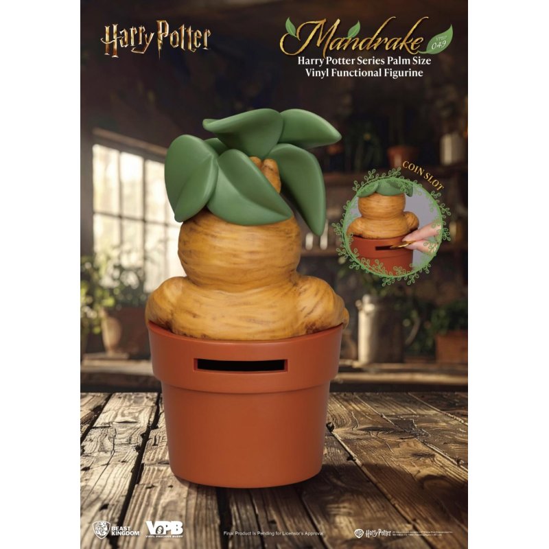 HARRY POTTER - Mandragore - Tirelire Vinyl Figure 13.6cm