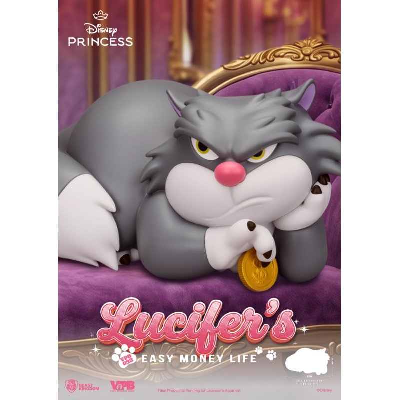CENDRILLON - Lucifer - Tirelire 20.5cm