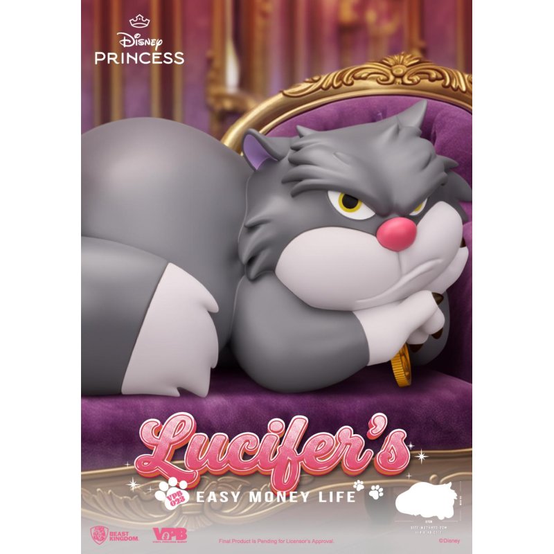 CENDRILLON - Lucifer - Tirelire 20.5cm