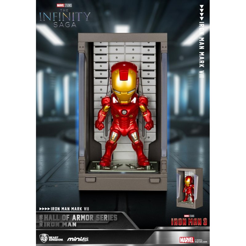 IRON MAN - Hall of Armor Series - Set 6 Figurine 8cm