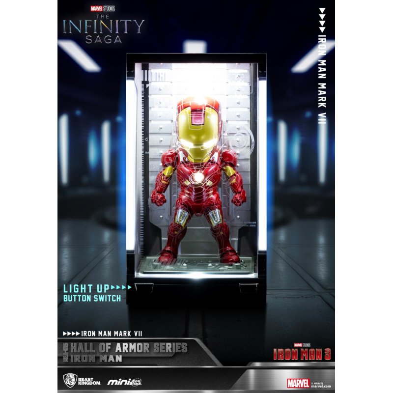 IRON MAN - Hall of Armor Series - Set 6 Figurine 8cm