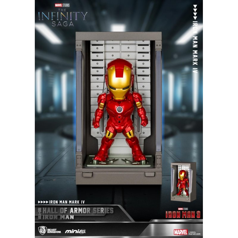 IRON MAN - Hall of Armor Series - Set 6 Figurine 8cm