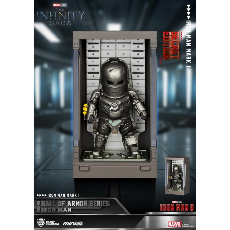 IRON MAN - Hall of Armor Series - Set 6 Figurine 8cm