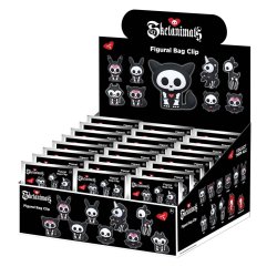 SKELANIMALS - Series 1 - 3D Foam Bag Clip (Display 24 Pcs)
